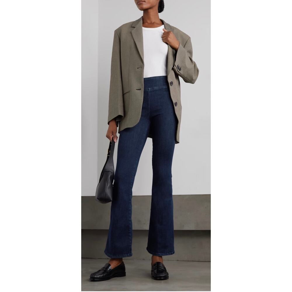 Frame The Jetset Flare Pant Keller In Blue